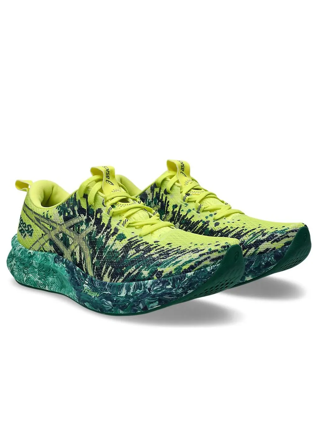Кроссовки ASICS Noosa Tri 16 'Citron Jasper Green' — изображение 2 из 7, зеленый