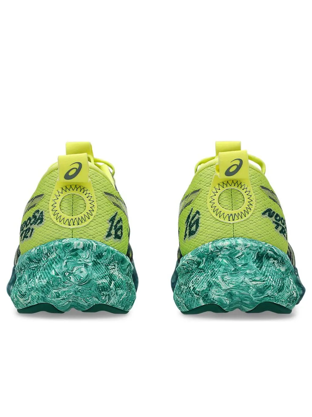 Кроссовки ASICS Noosa Tri 16 'Citron Jasper Green' — изображение 4 из 7, зеленый