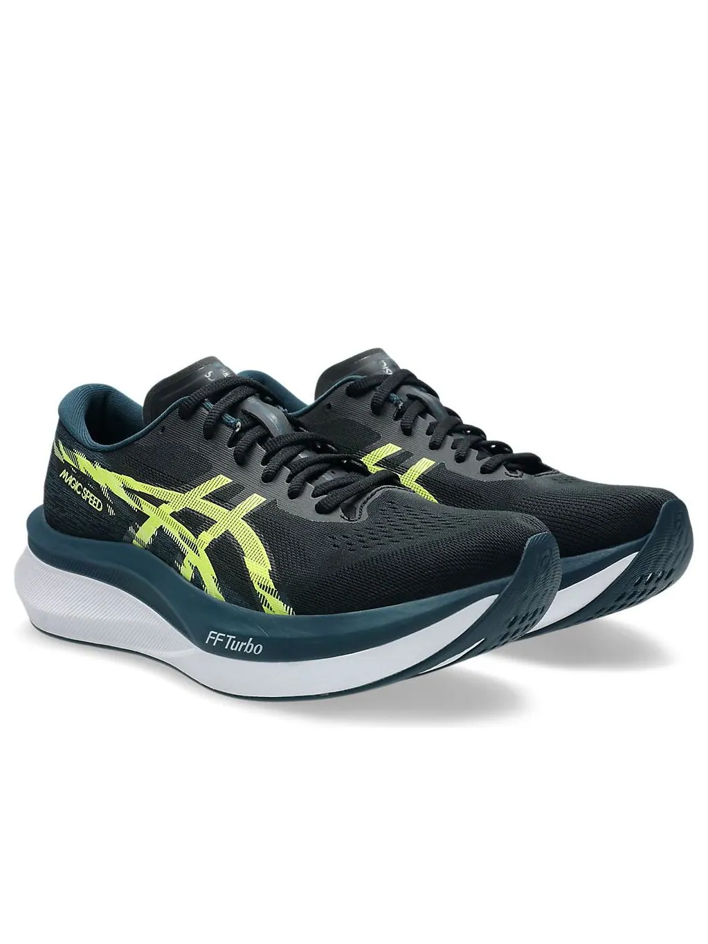 Asics Magic Speed 4 'Black Tranquil Teal' — изображение 3 из 7, черный