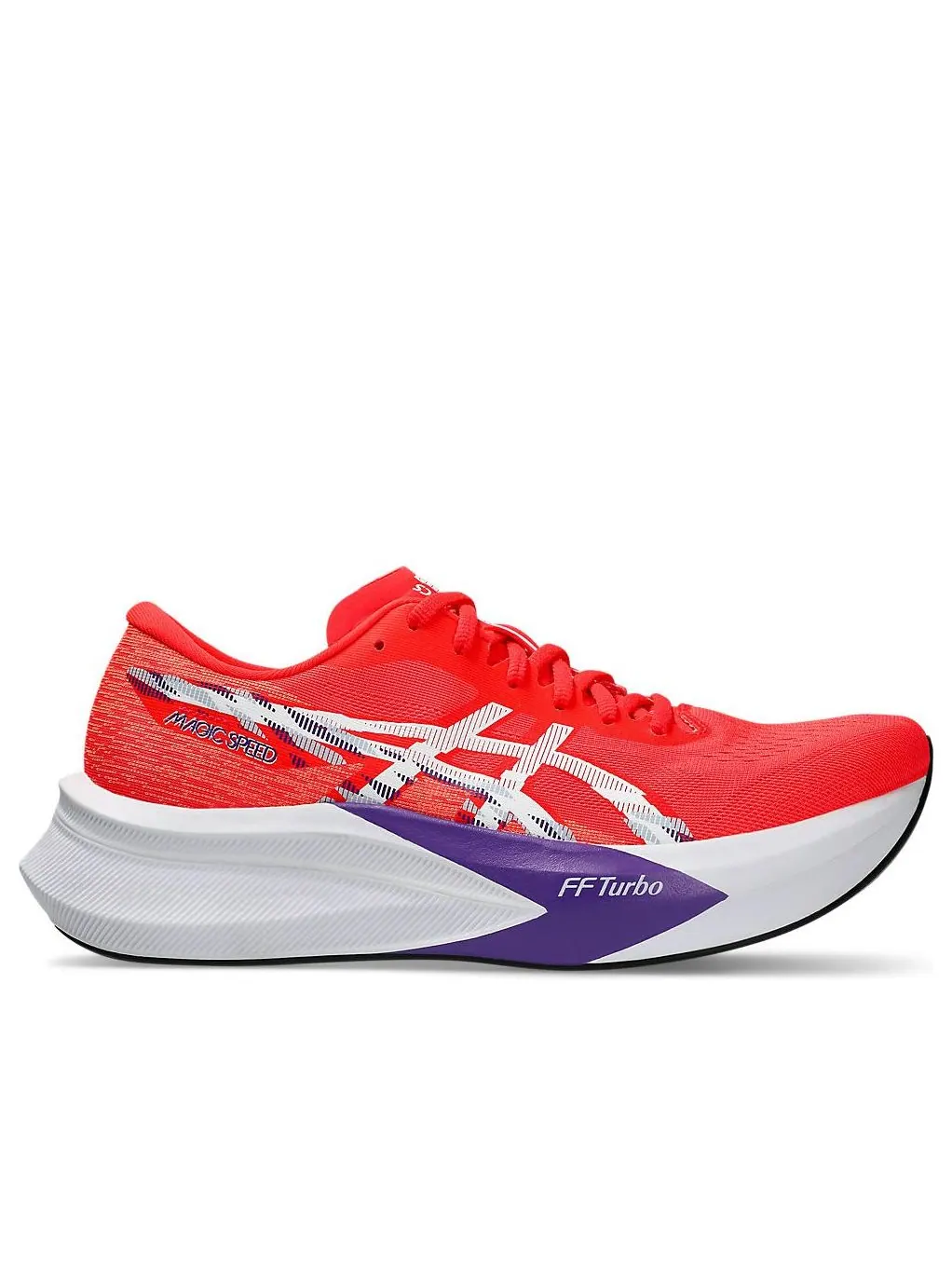 Кроссовки ASICS Magic Speed 4 'Flash Red White' — изображение 2 из 7, красный