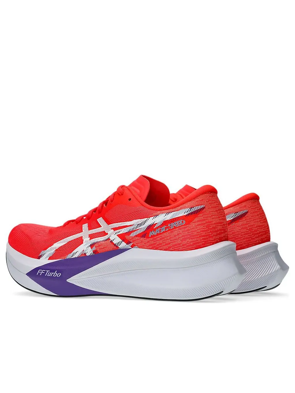 Кроссовки ASICS Magic Speed 4 'Flash Red White' — изображение 4 из 7, красный