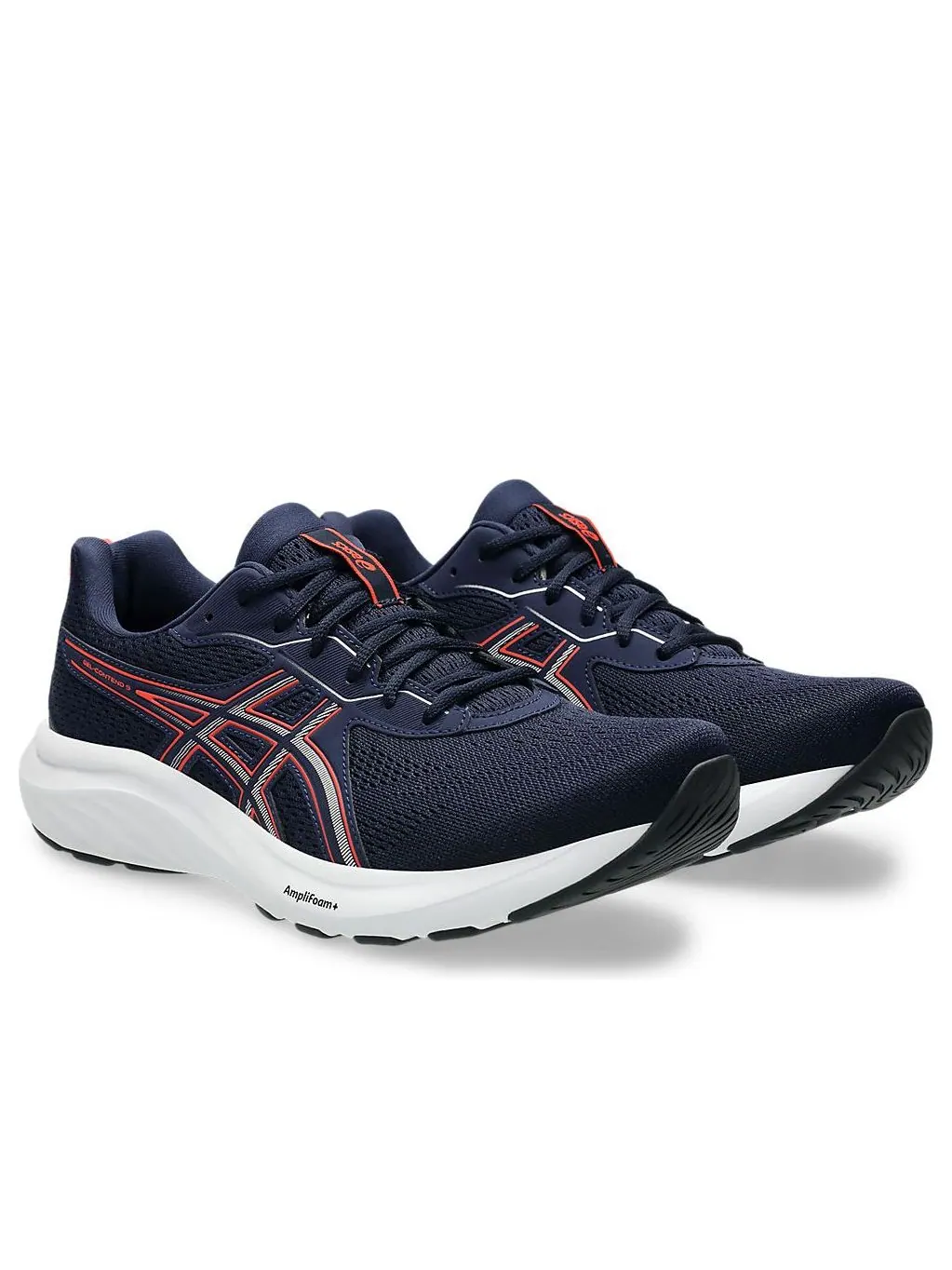 Кроссовки Asics Gel Contend 9 Extra Wide 'Midnight Flash Red' — изображение 3 из 7, красный