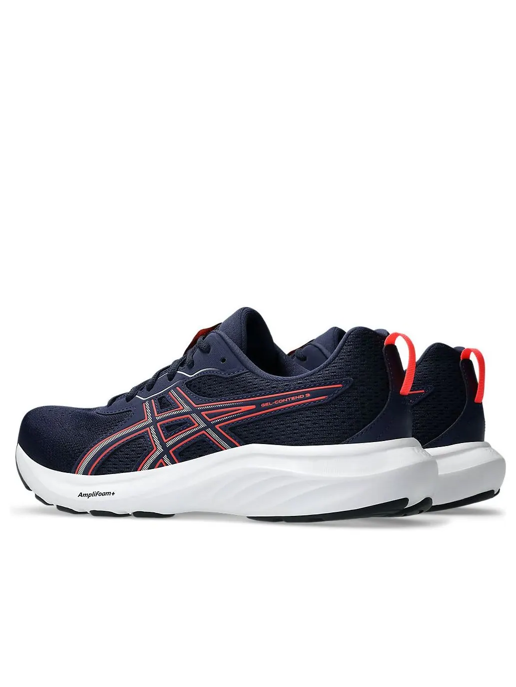 Кроссовки Asics Gel Contend 9 Extra Wide 'Midnight Flash Red' — изображение 4 из 7, красный