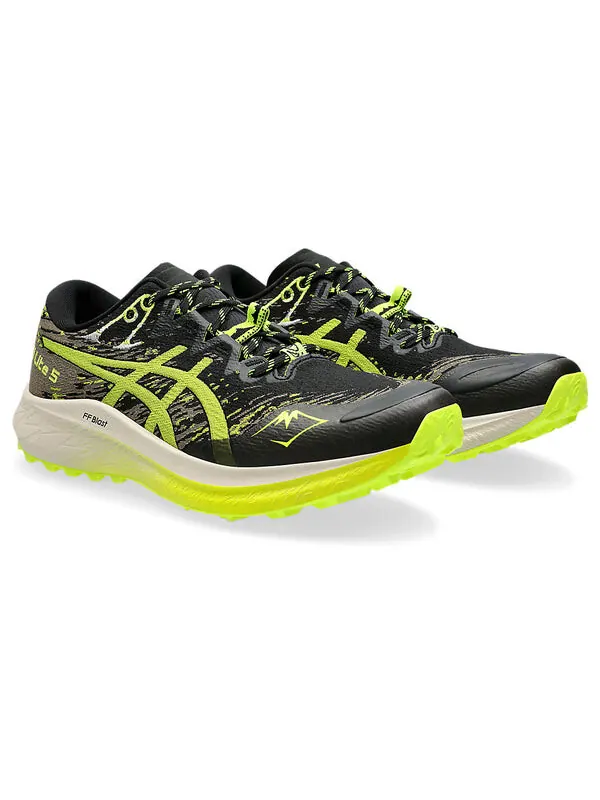 Кроссовки fuji lite 5 Asics — изображение 3 из 4, черный/желтый