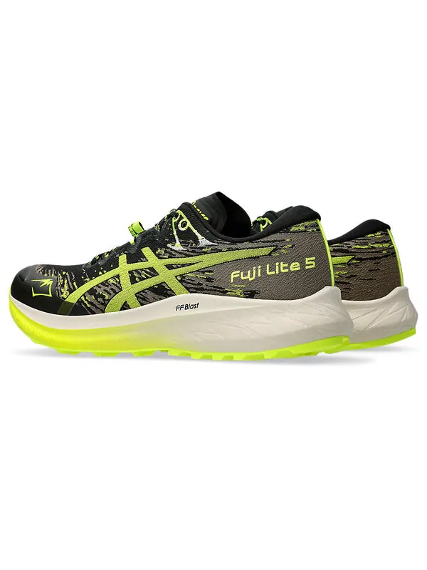 Кроссовки fuji lite 5 Asics — изображение 4 из 4, черный/желтый