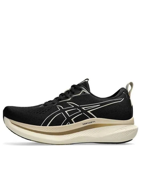 Кроссовки glideride 3 'black oatmeal' Asics — изображение 1 из 4, черный