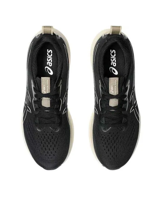 Кроссовки glideride 3 'black oatmeal' Asics — изображение 4 из 4, черный