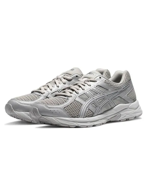 Кроссовки гель contend 4 Asics — изображение 2 из 4, серебристый/серый