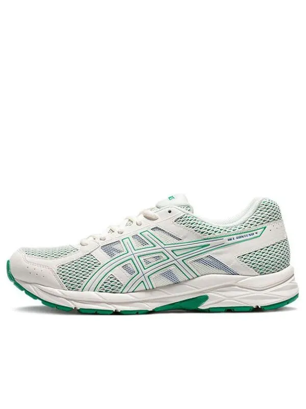 Кроссовки Asics Gel-Contend 4 'White and Green' — изображение 1 из 4, белый/зеленый