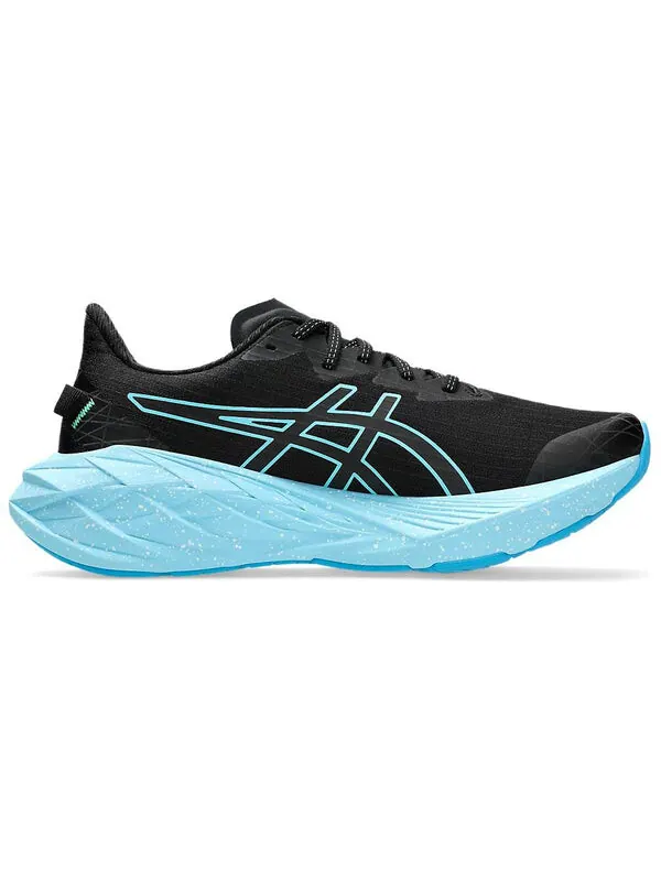 Кроссовки novablast 4 'lite show bright cyan' Asics — изображение 2 из 4, яркий голубой