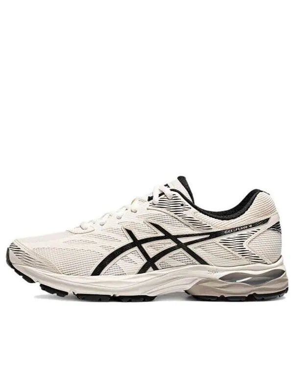 Кроссовки гель флюс 4 кроссовки Asics — изображение 1 из 4, белый/черный/бежевый
