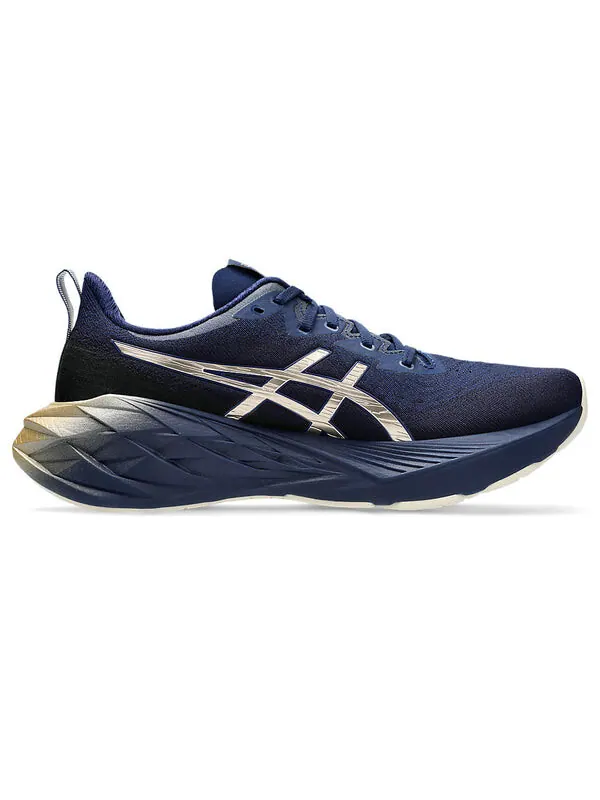 Кроссовки novablast 4 платина Asics — изображение 2 из 4, синий