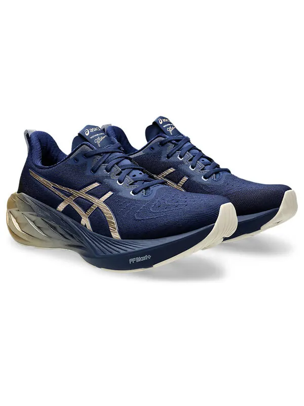 Кроссовки novablast 4 платина Asics — изображение 3 из 4, синий