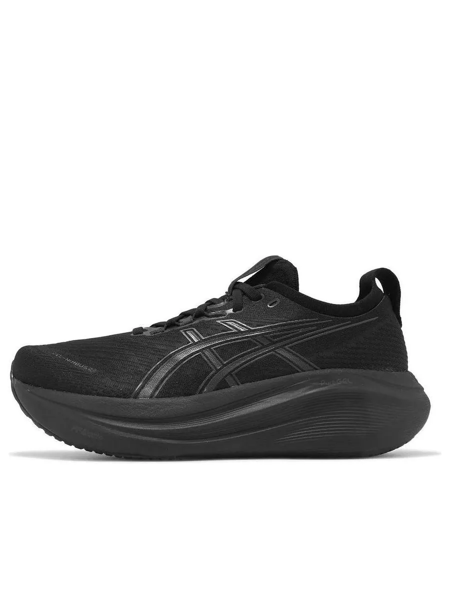 Кроссовки ASICS Gel-Nimbus 27 2E Wide 'Black' — изображение 1 из 5, черный