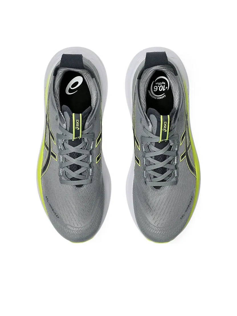 Кроссовки Asics Gel-Nimbus 27 Wide 'Gravel Carrier Grey' — изображение 6 из 7, серый