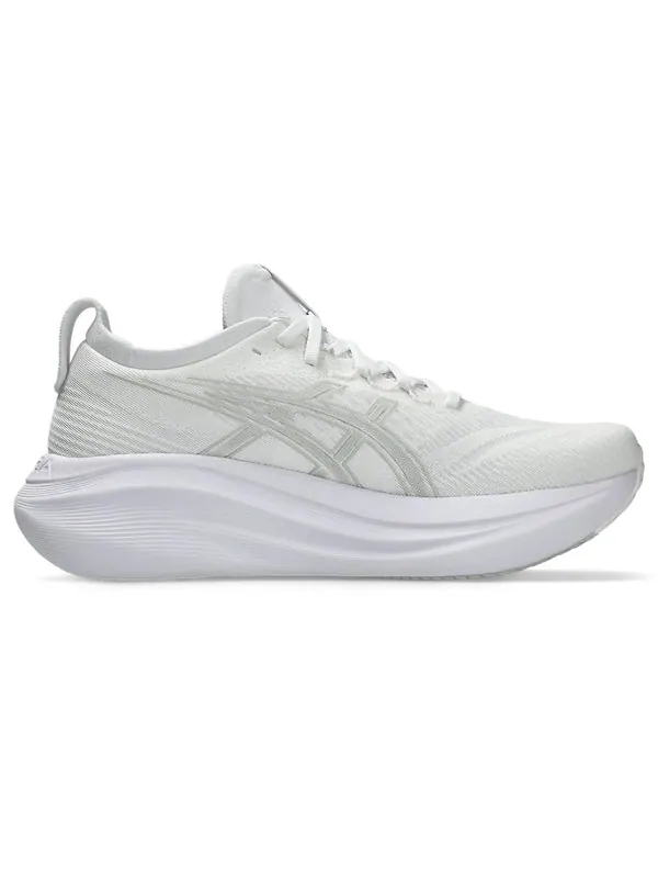 Кроссовки gel-nimbus 27 'white glacier grey' Asics — изображение 2 из 4, белый/серый