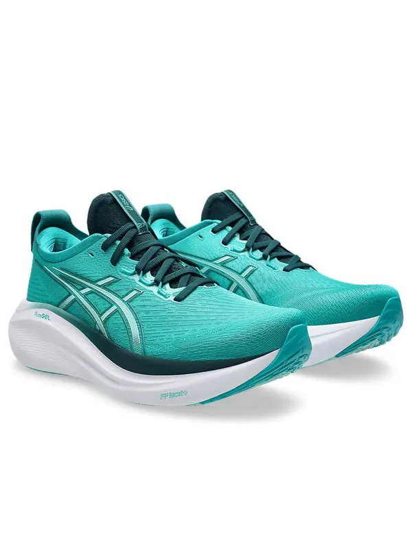 Кроссовки gel-nimbus 27 Asics — изображение 3 из 4, бирюзовый