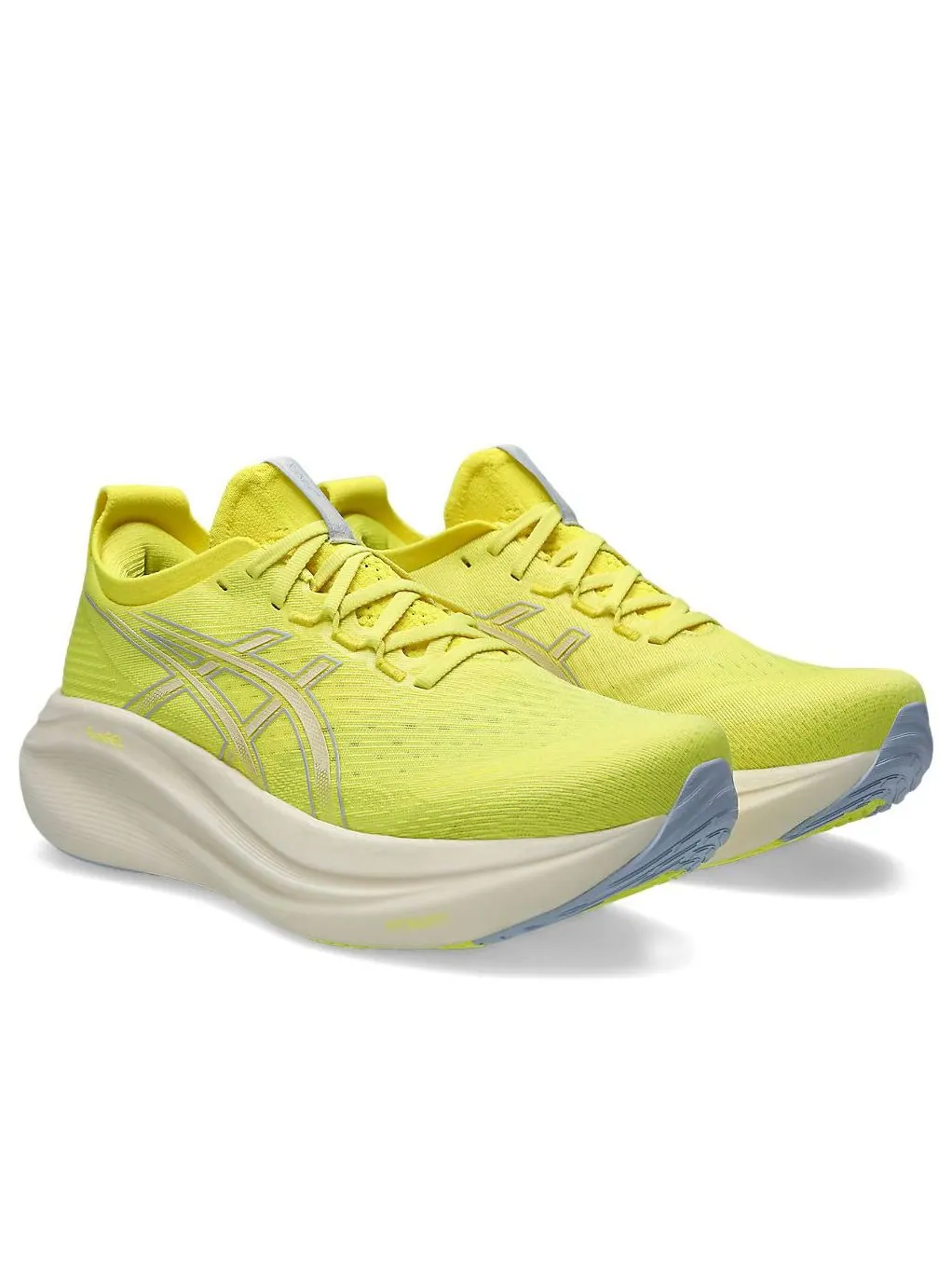 Кроссовки Asics Gel-Nimbus 27 'Citron Cream' — изображение 2 из 7, кремовый