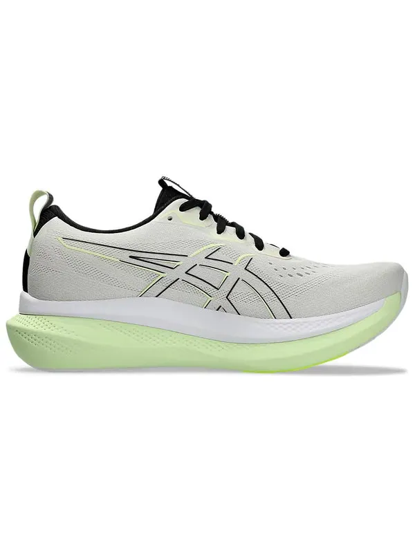 Кроссовки glideride max wide 'birch black' Asics — изображение 2 из 4, черный