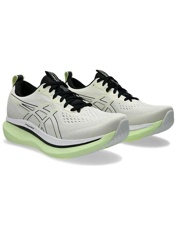 Кроссовки glideride max wide 'birch black' Asics — изображение 3 из 4, черный