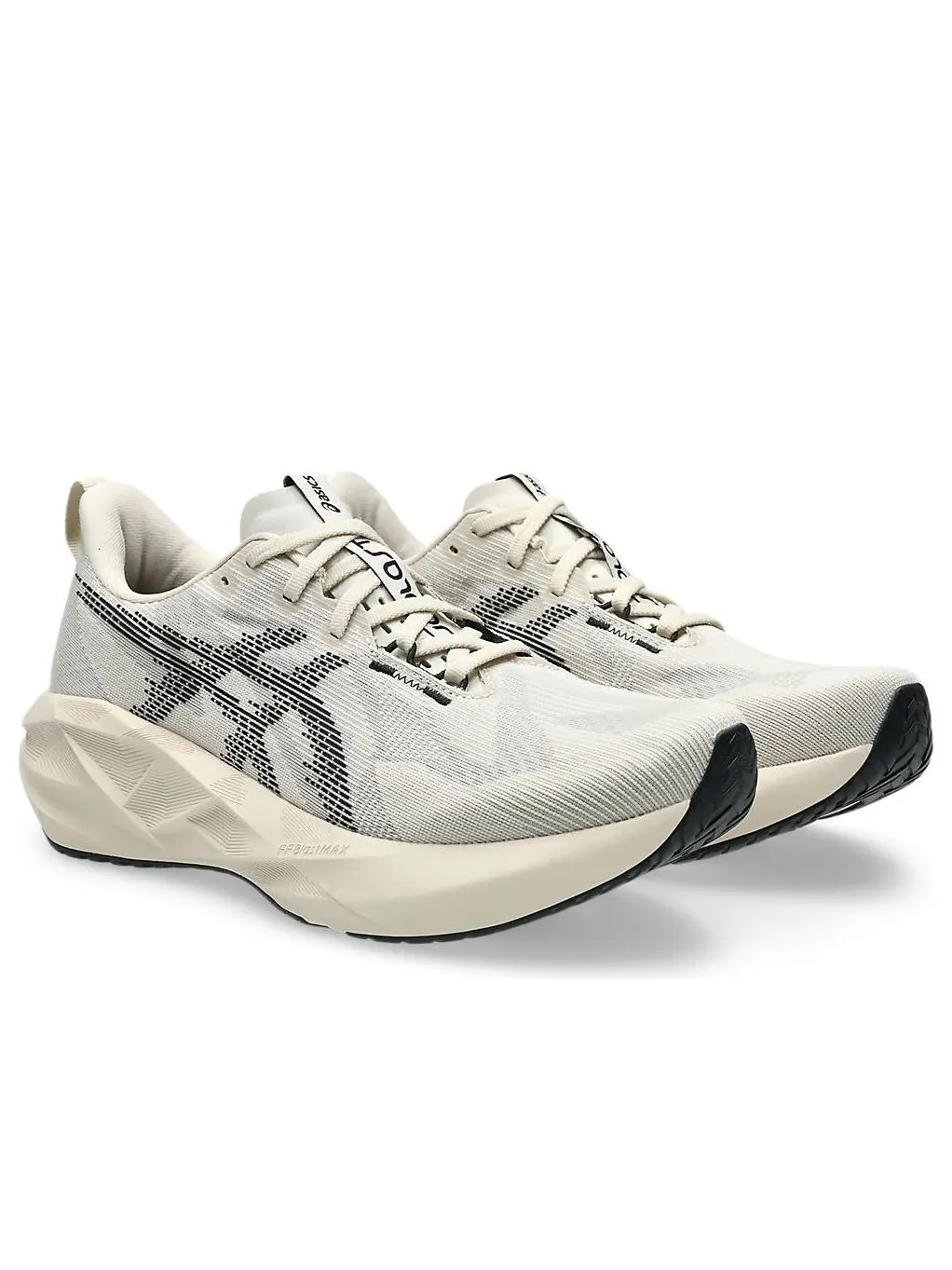 Кроссовки ASICS Novablast 5 'Oatmeal Black' — изображение 3 из 7, серый