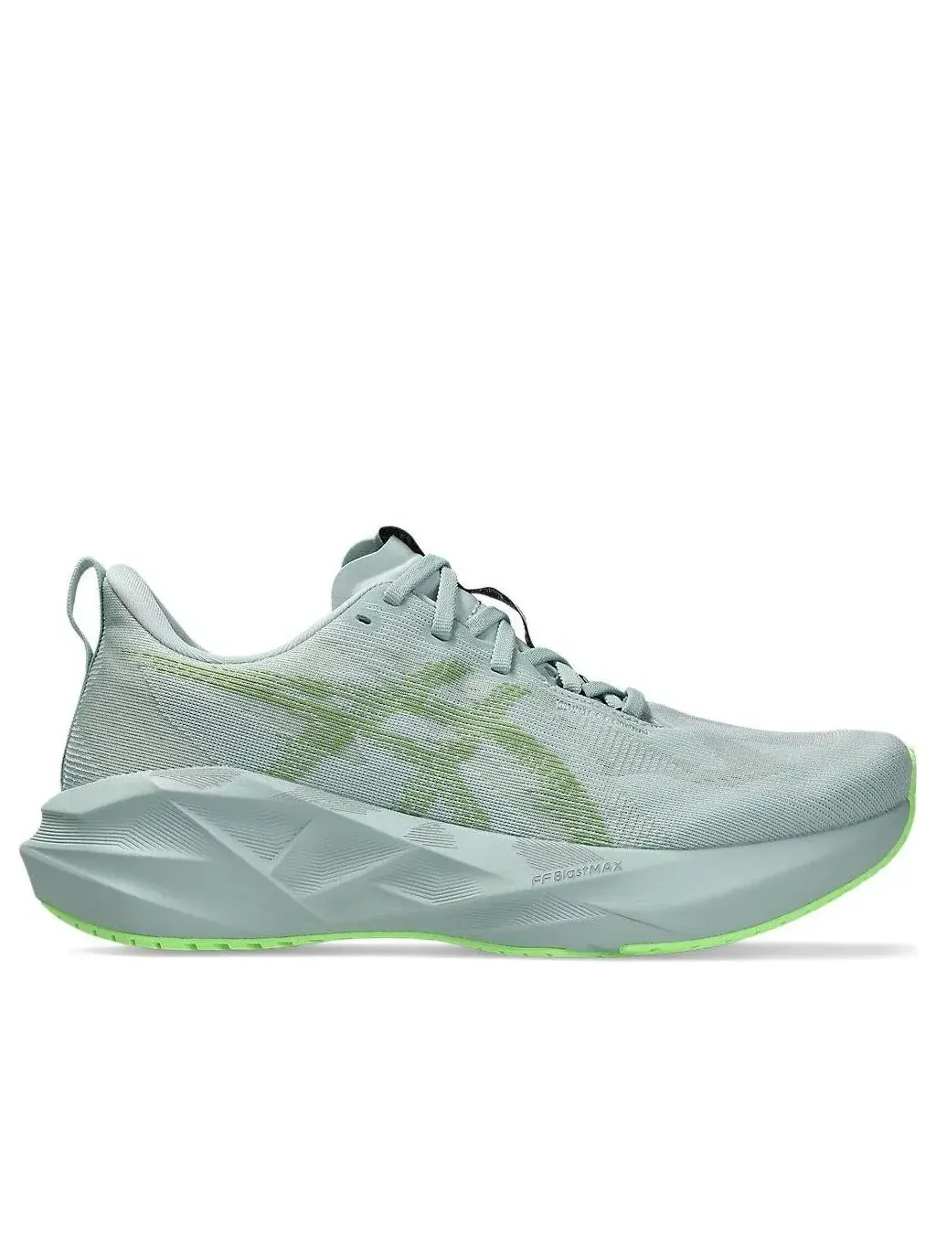 Кроссовки ASICS Novablast 5 'Cold Moss Light Orange' — изображение 2 из 7, зеленый