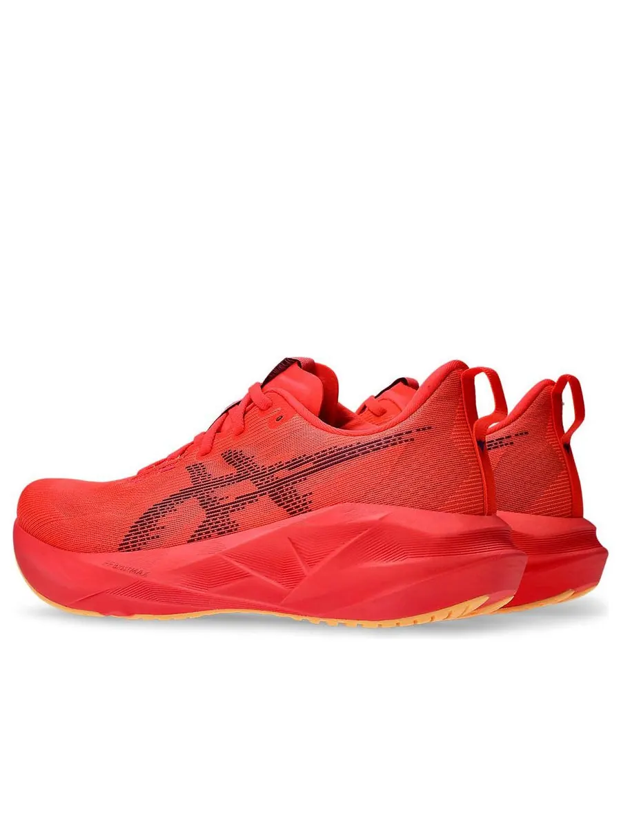 Кроссовки ASICS Novablast 5 'Flash Red Edo Purple' — изображение 3 из 5, красный