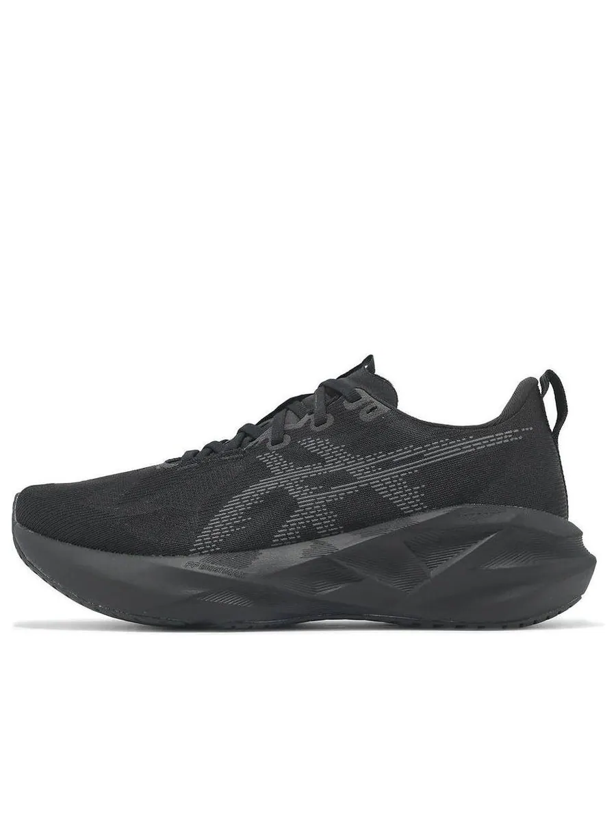 Кроссовки ASICS Novablast 5 2E Wide 'Black Carrier Grey' — изображение 1 из 5, черный
