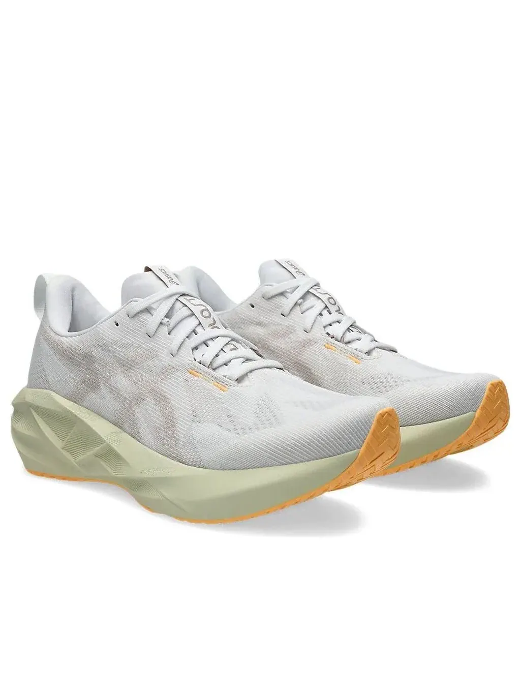 Кроссовки ASICS Novablast 5 2E Wide Width 'White Fawn' — изображение 3 из 7, белый