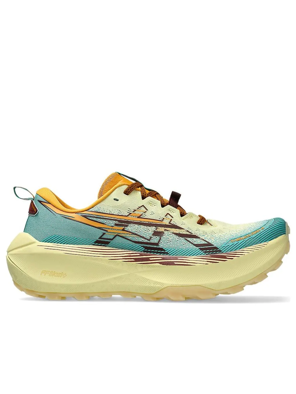 Кроссовки ASICS Trabuco Max 4 'Wheat Yellow Dark Red Planct' — изображение 2 из 7, желтый