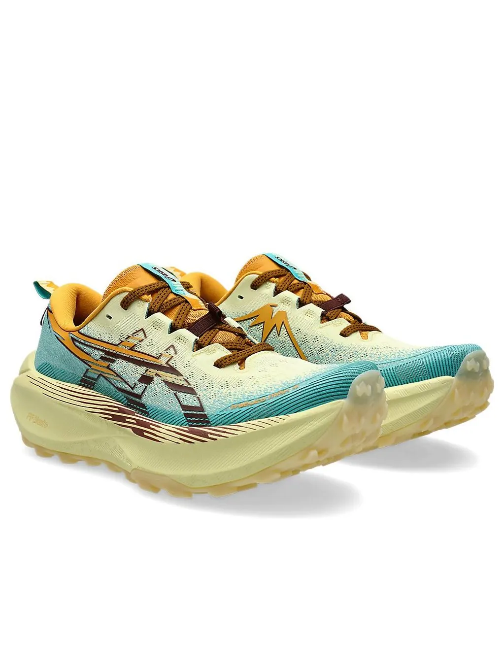 Кроссовки ASICS Trabuco Max 4 'Wheat Yellow Dark Red Planct' — изображение 3 из 7, желтый