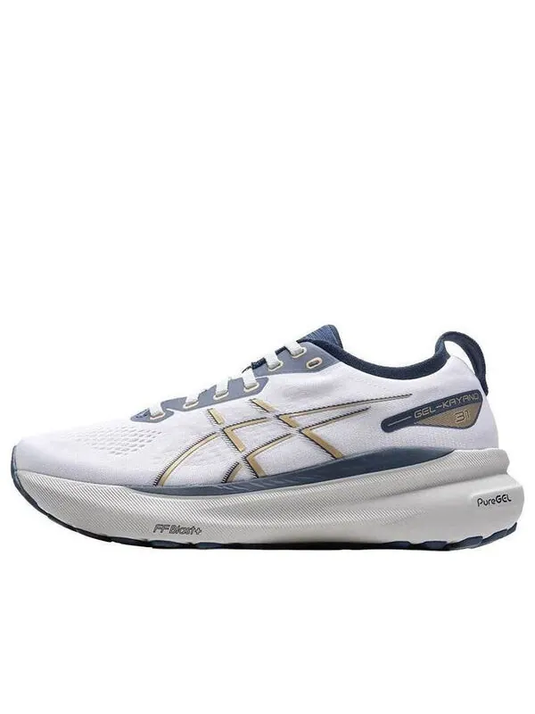 Кроссовки гель каяно 31 Asics — изображение 1 из 4, белый/синий/желтый