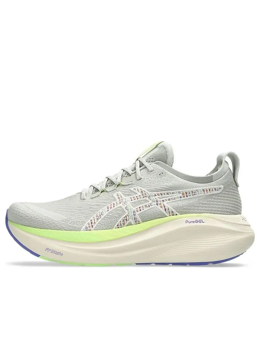 Кроссовки ASICS Gel-Nimbus 27 TR 'Nature Bathing Lime Green' — изображение 1 из 7, серый