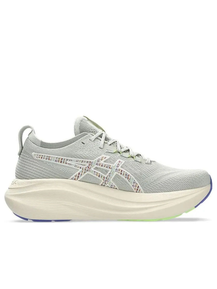 Кроссовки ASICS Gel-Nimbus 27 TR 'Nature Bathing Lime Green' — изображение 2 из 7, серый