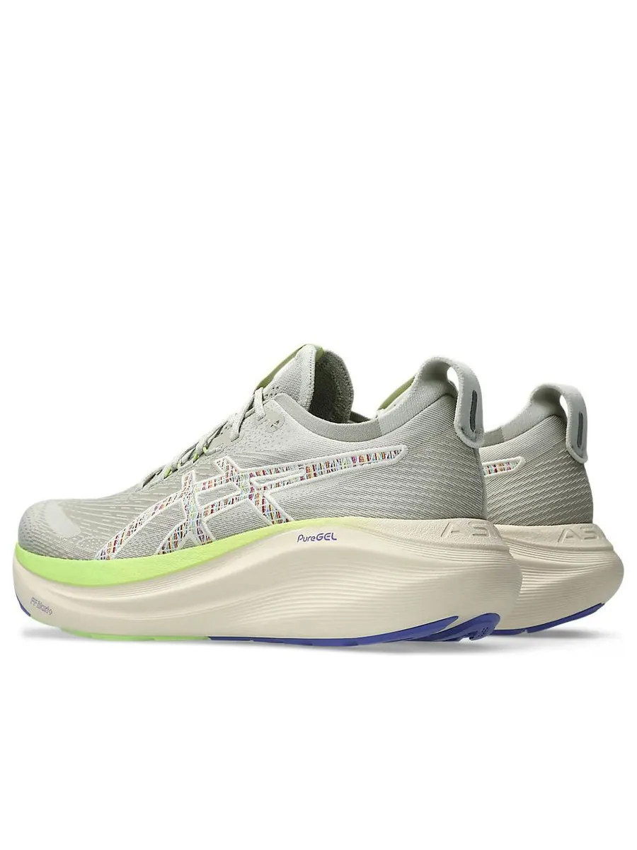 Кроссовки ASICS Gel-Nimbus 27 TR 'Nature Bathing Lime Green' — изображение 4 из 7, серый
