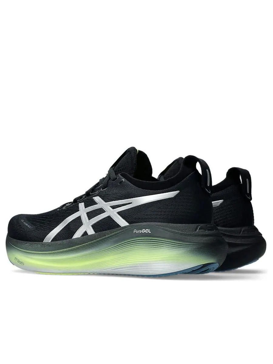 Кроссовки ASICS Gel-Nimbus 27 Luxe 'Black Green' — изображение 3 из 5, черный