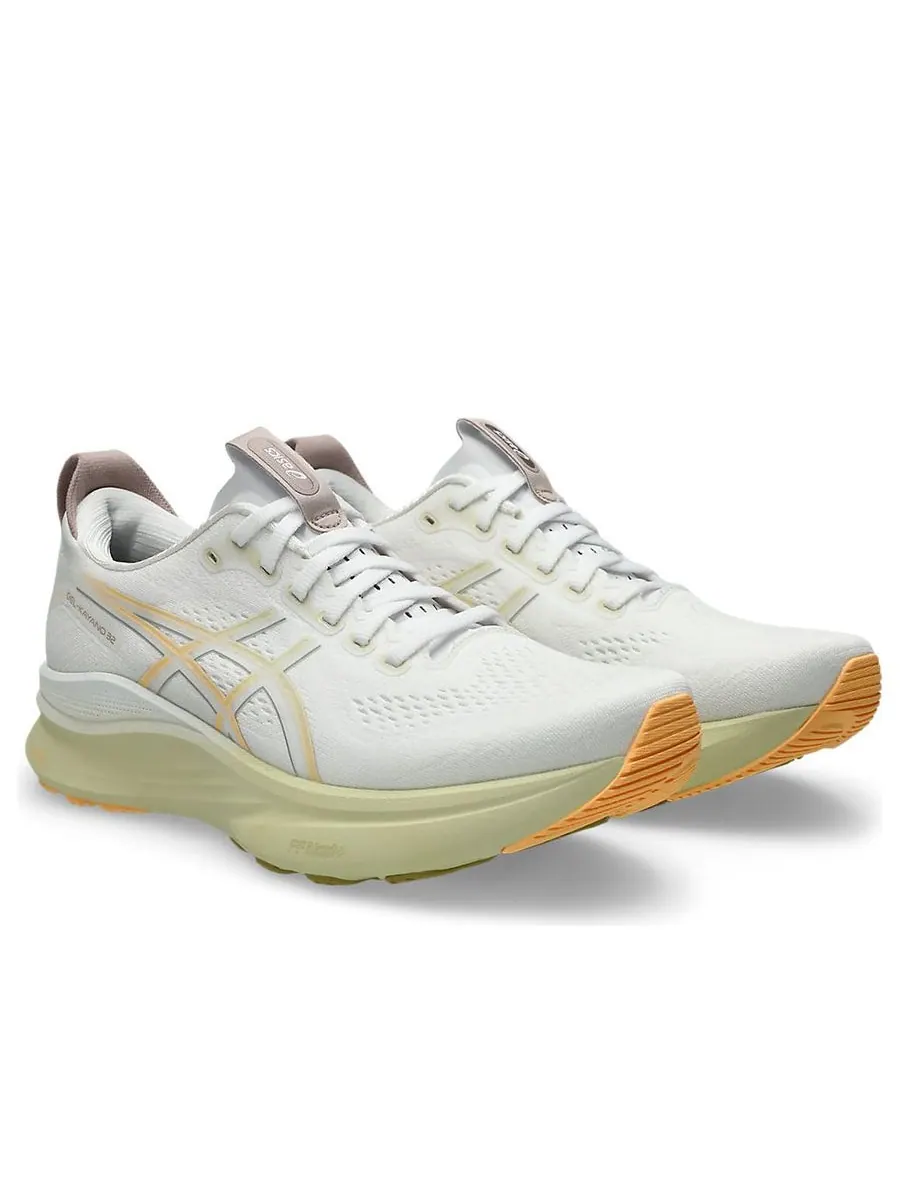 Кроссовки ASICS GEL-Kayano 32 WIDE 'White Orange Glow' — изображение 1 из 5, белый