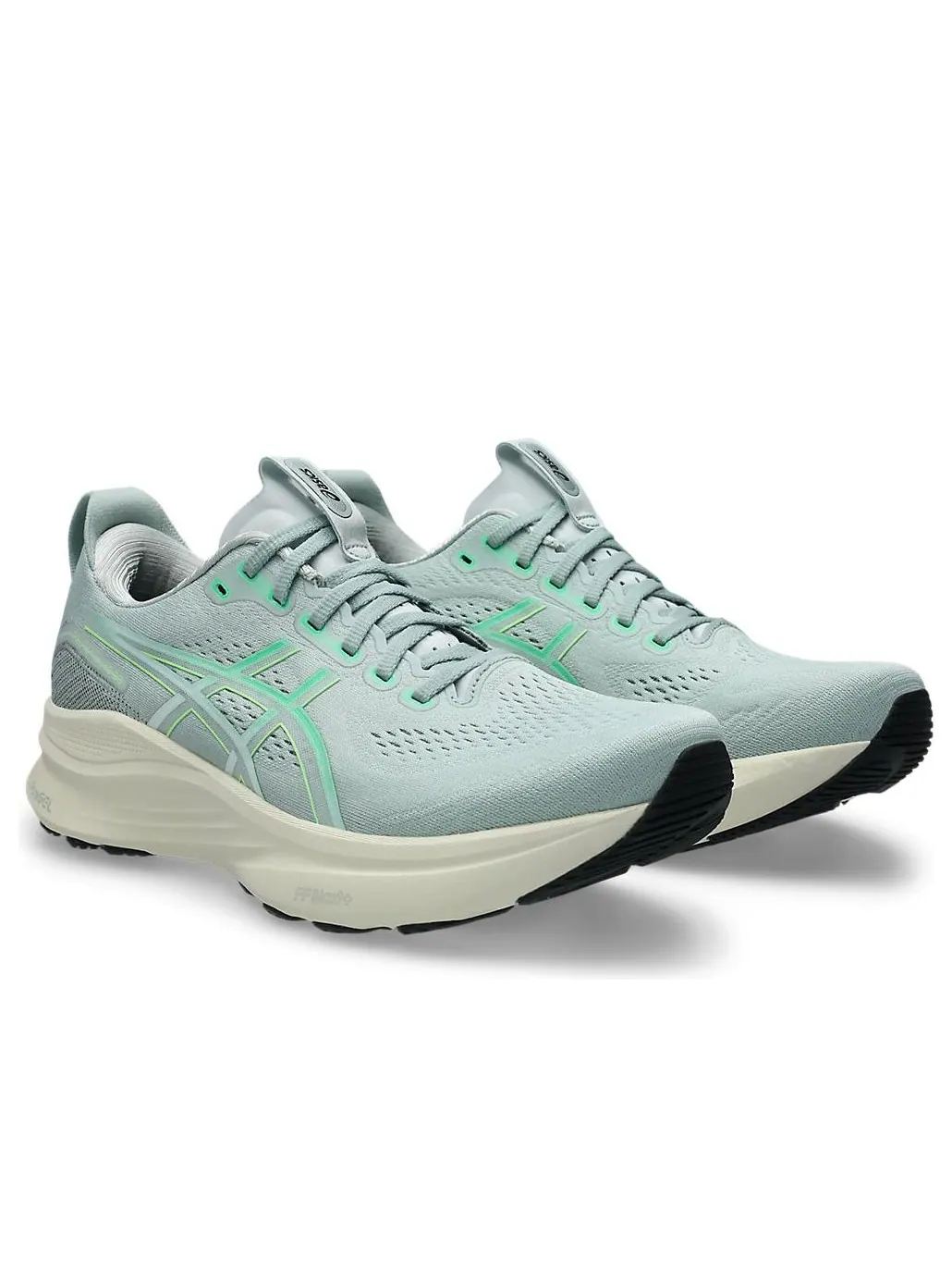 Asics Gel-Kayano 32 2E Wide 'Cold Moss Vital Green' — изображение 3 из 7, зеленый