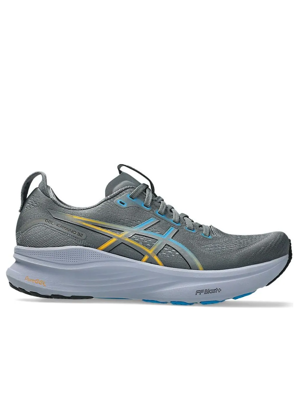 Asics Gel-Kayano 32 'Steel Grey Aegean Blue' — изображение 6 из 6, серый/синий