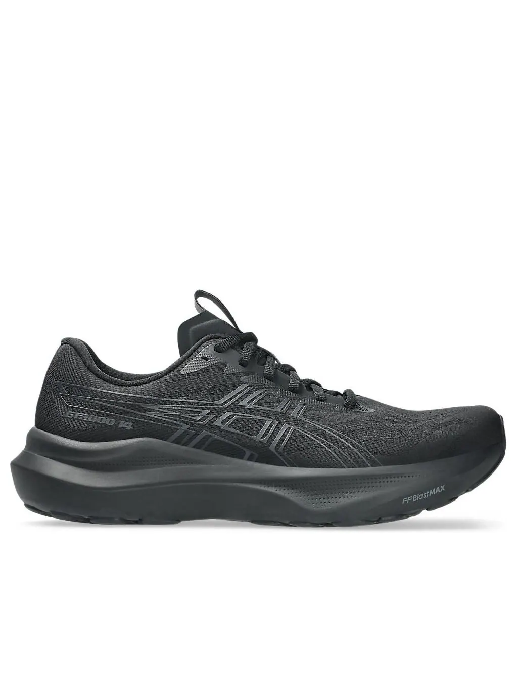 Кроссовки ASICS GT-2000 14 2E Wide 'Black Graphite Grey' — изображение 2 из 7, черный