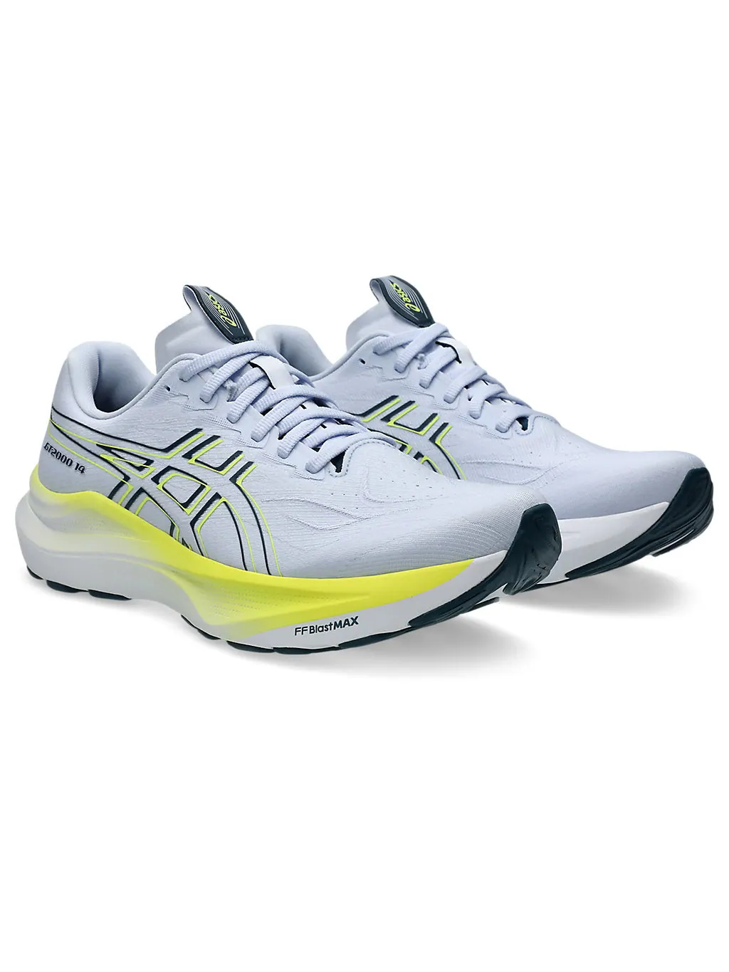 Кроссовки ASICS GT-2000 14 Wide 'Blue Fade Tranquil Teal' — изображение 2 из 6, серый