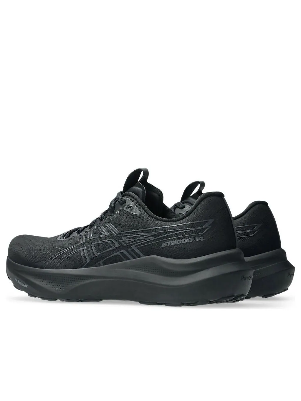 Кроссовки ASICS GT 2000 14 Extra Wide 'Black Graphite Grey' — изображение 4 из 7, черный