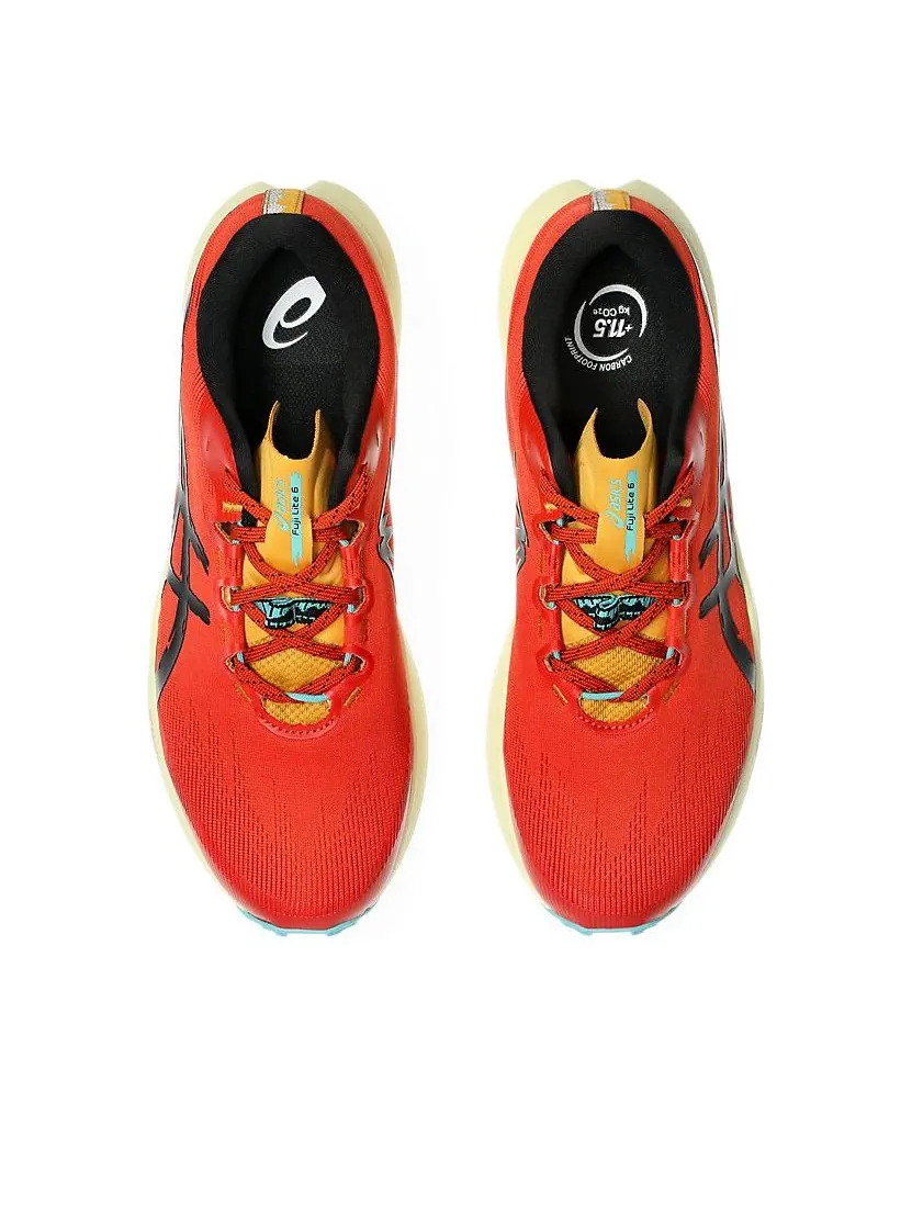 Кроссовки ASICS Fuji Lite 6 'Red Clay Black' — изображение 6 из 7, красный