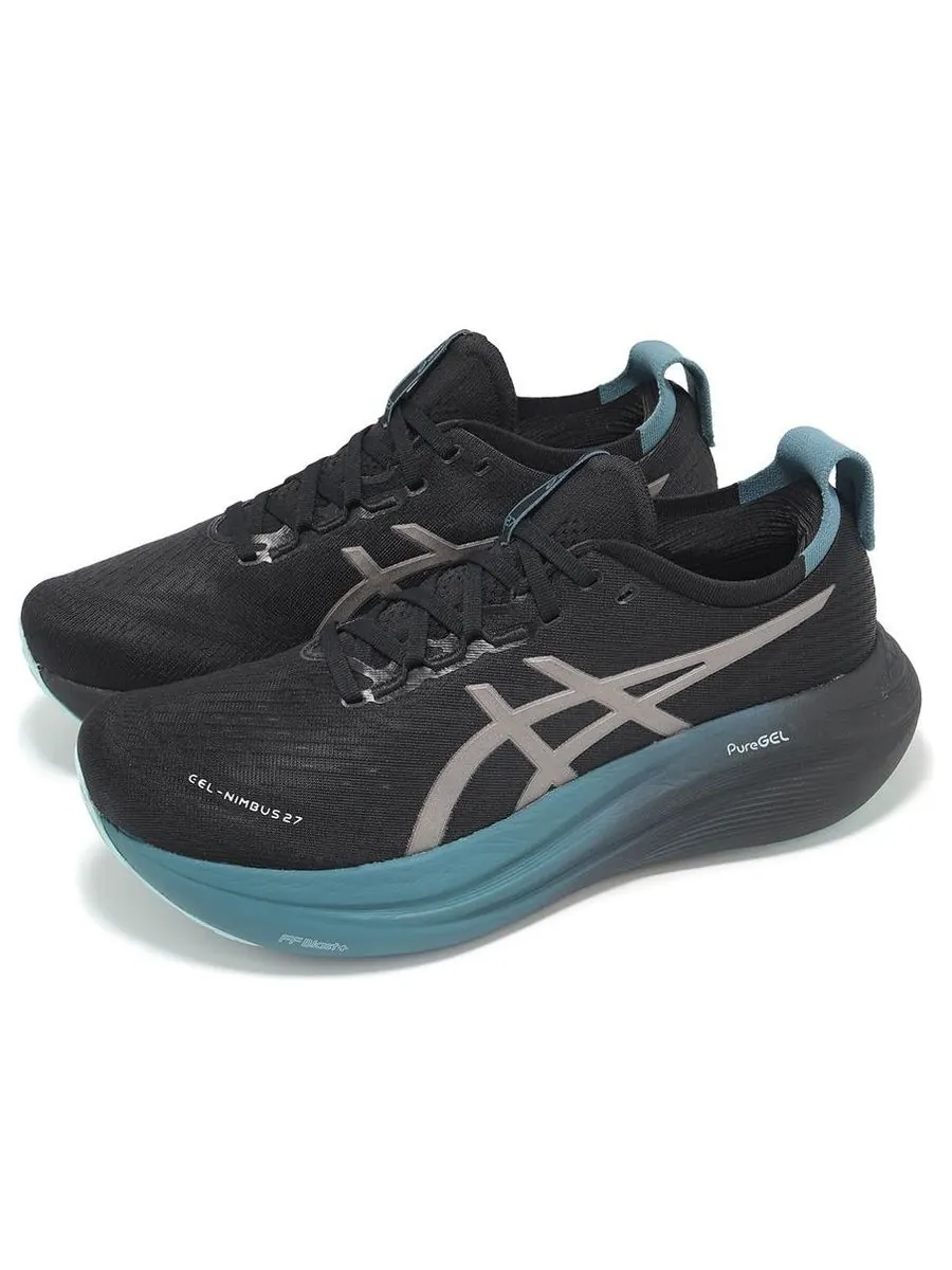 Кроссовки ASICS Gel-Nimbus 27 Lite-show CN 'Black Teal' — изображение 3 из 5, черный