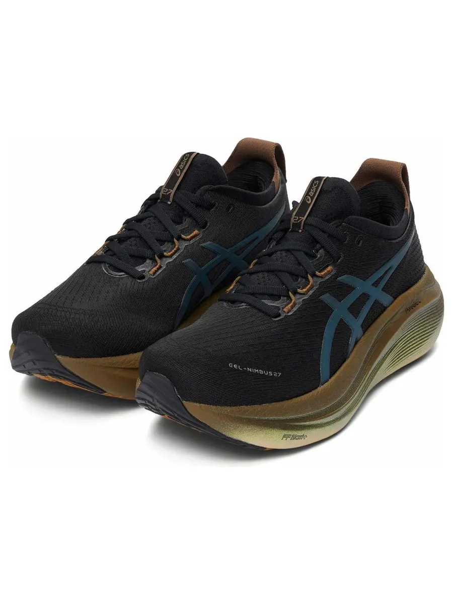 Кроссовки ASICS Gel-Nimbus 27 'Brown Copper Gold' — изображение 3 из 5, коричневый