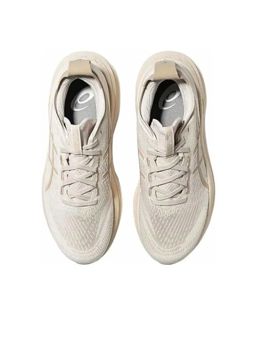 Кроссовки ASICS Gel-Nimbus 27 'Birch Feather Grey' — изображение 3 из 5, бежевый