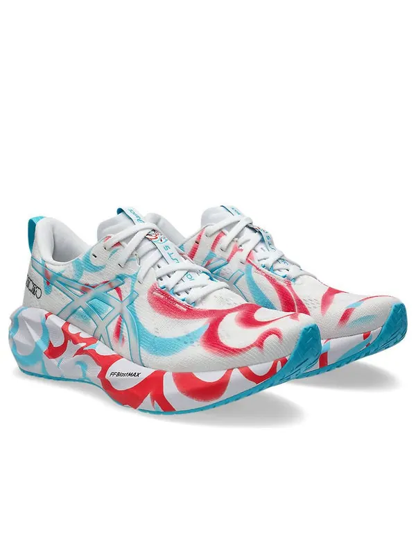 Кроссовки novablast 5 Asics — изображение 3 из 4, белый