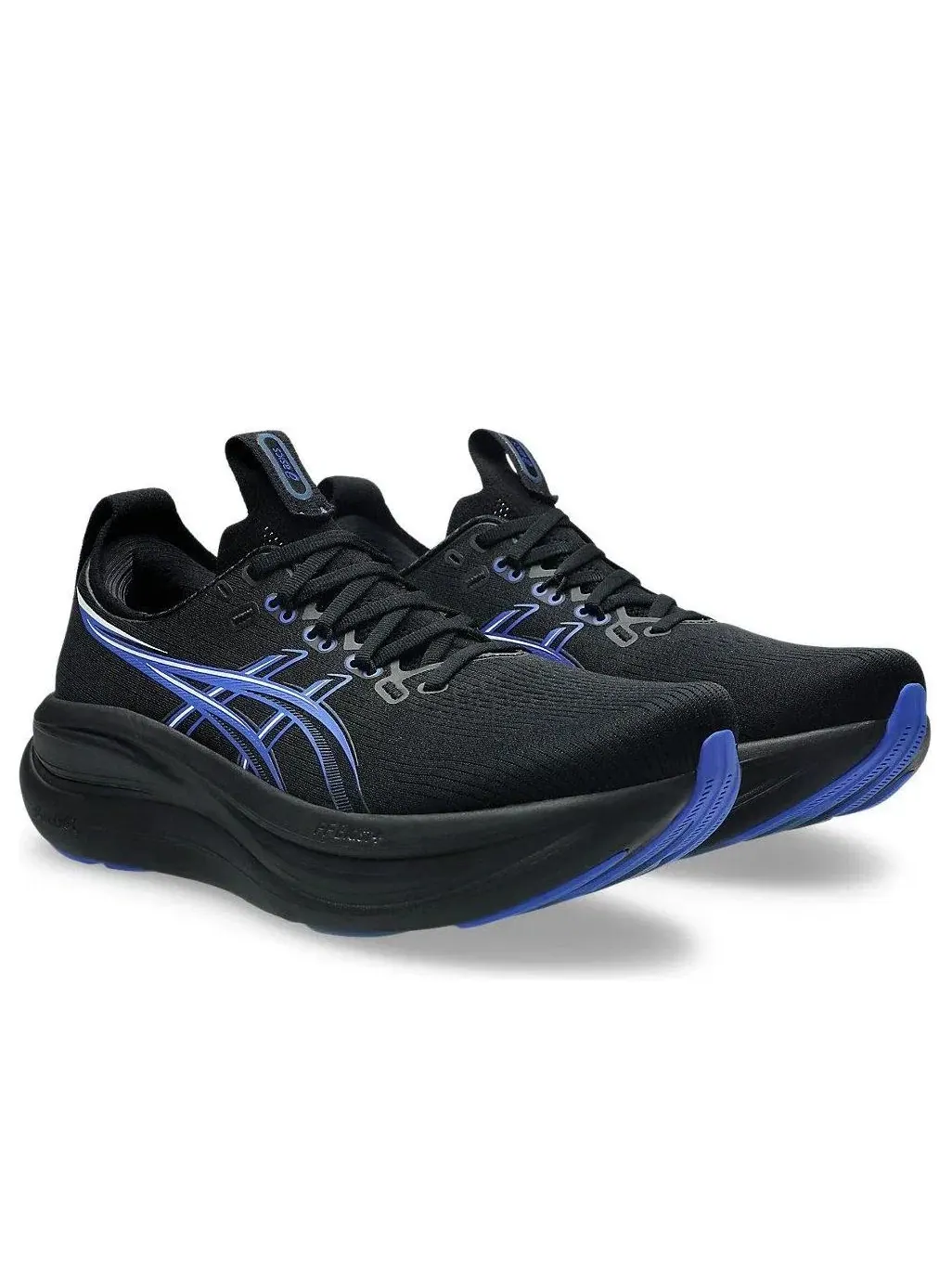 Мужские беговые кроссовки с шнуровкой Gel-Nimbus 28 ASICS — изображение 3 из 7, черный