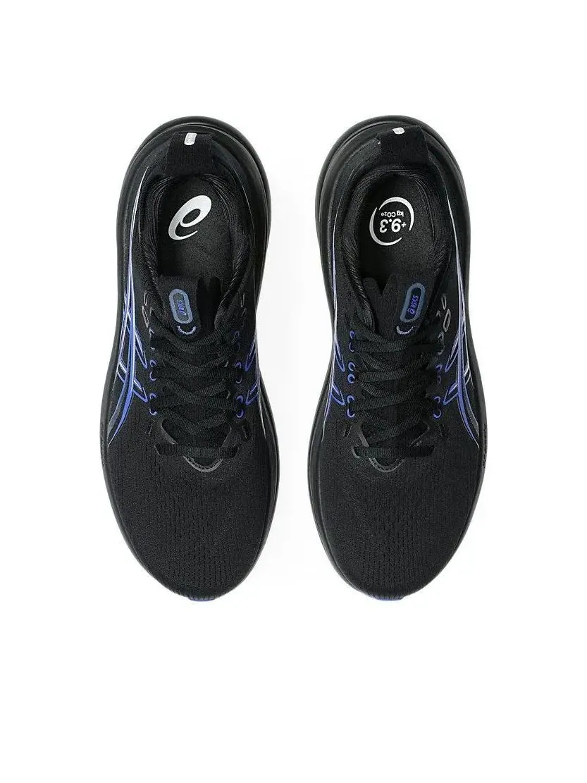 Мужские беговые кроссовки с шнуровкой Gel-Nimbus 28 ASICS — изображение 6 из 7, черный