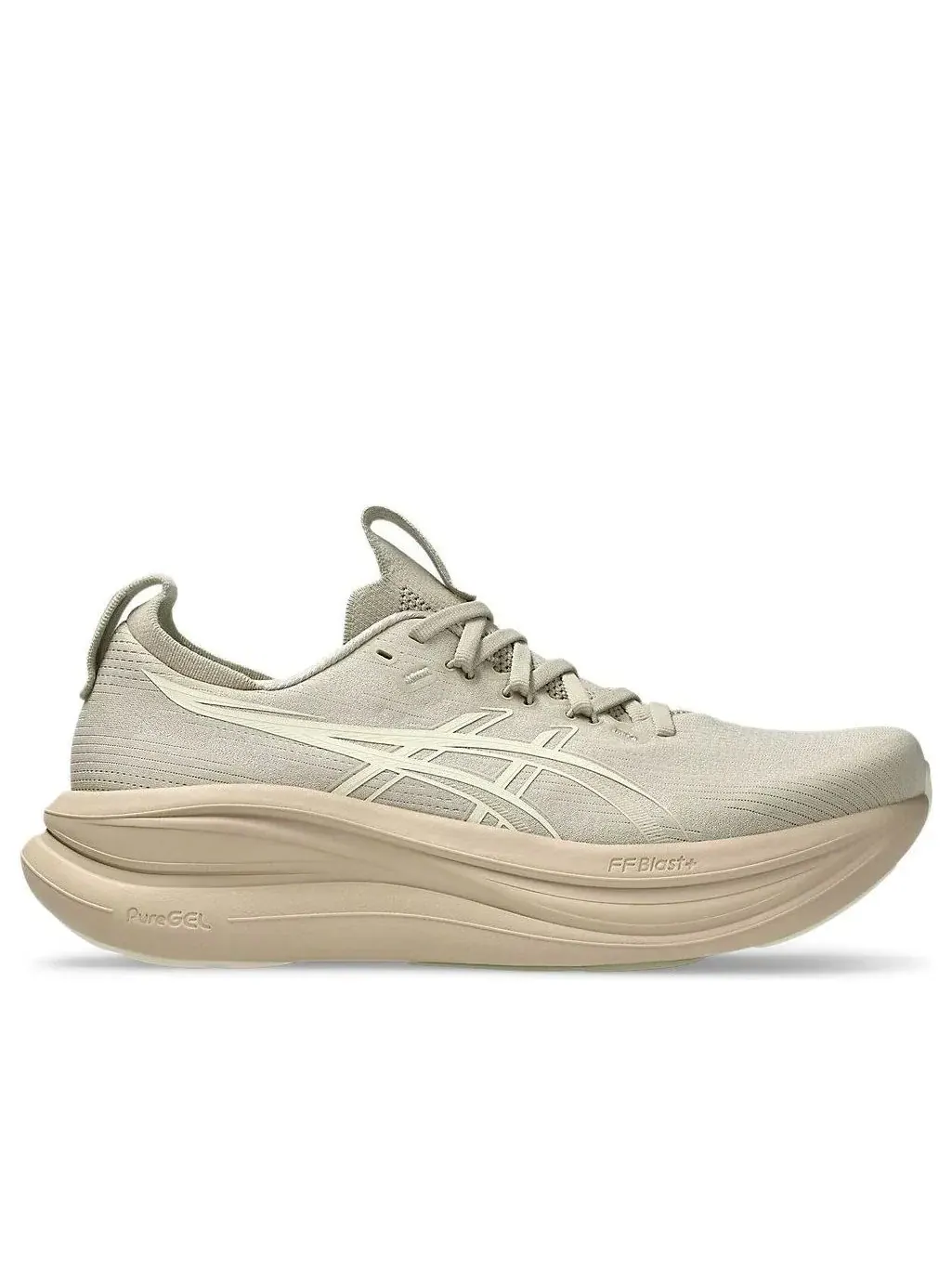 Кроссовки ASICS Gel-Nimbus 28 'Feather Grey Cream' — изображение 2 из 7, бежевый